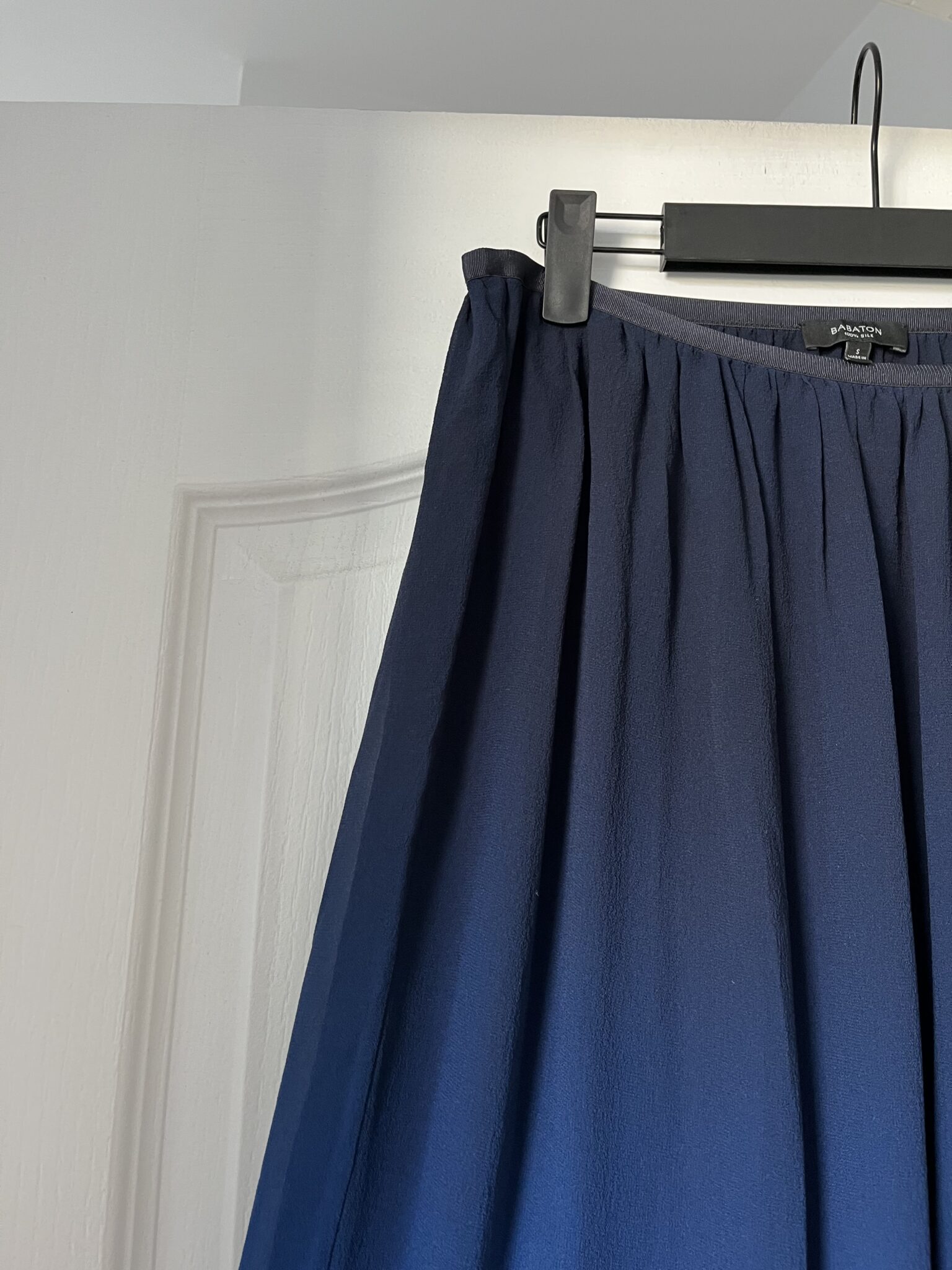 Image for Babaton 100% silk skirt