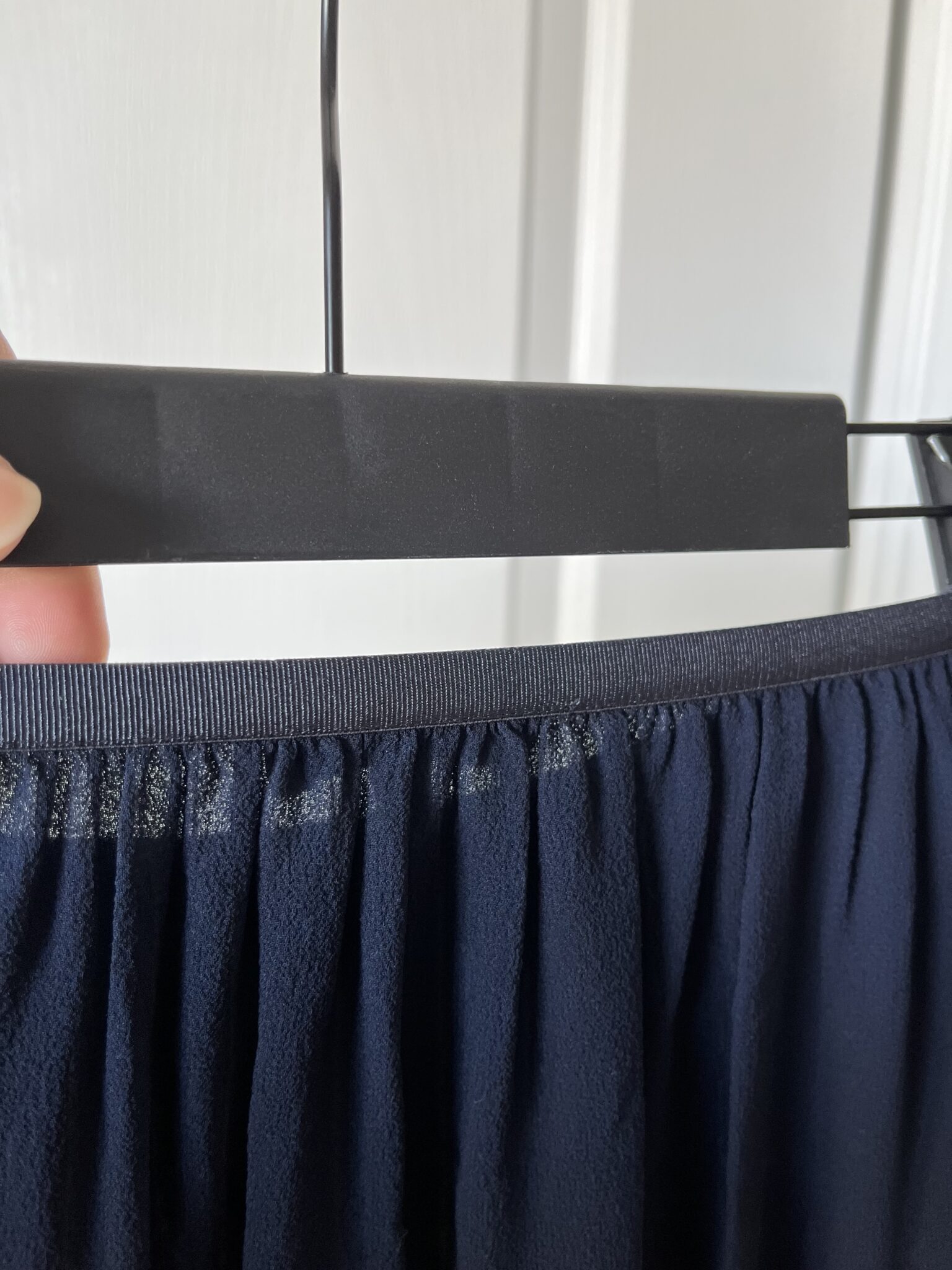 Image for Babaton 100% silk skirt