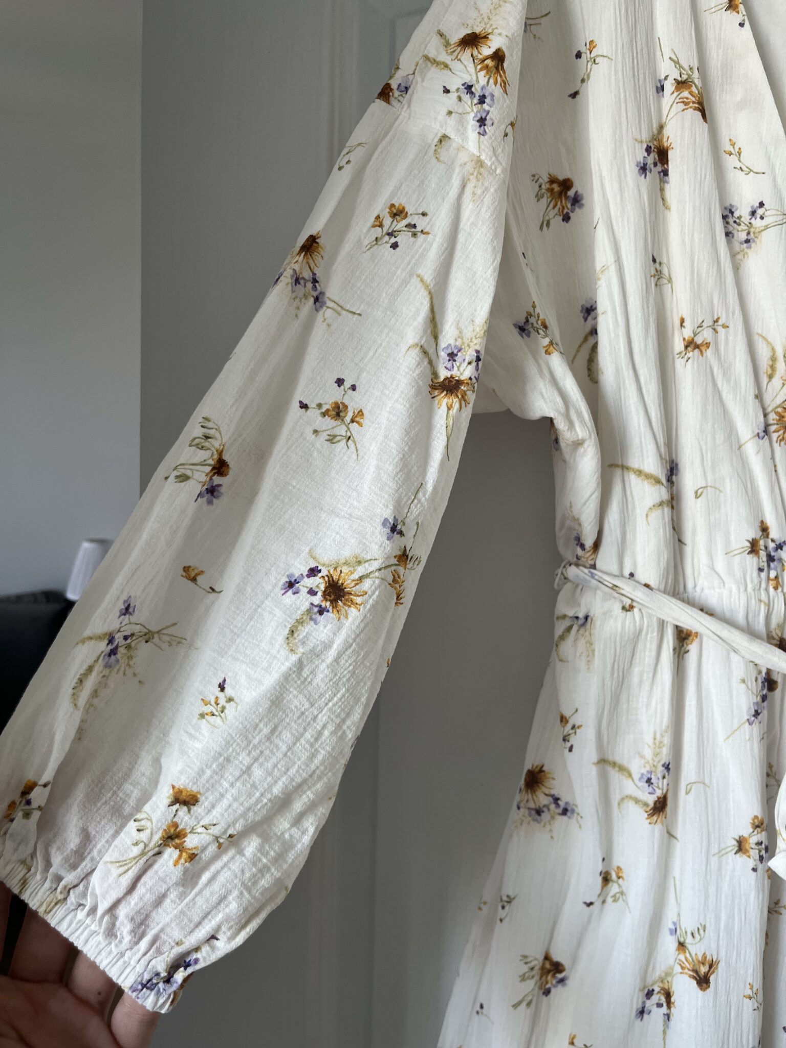 Image for H&M floral maxi dress size L
