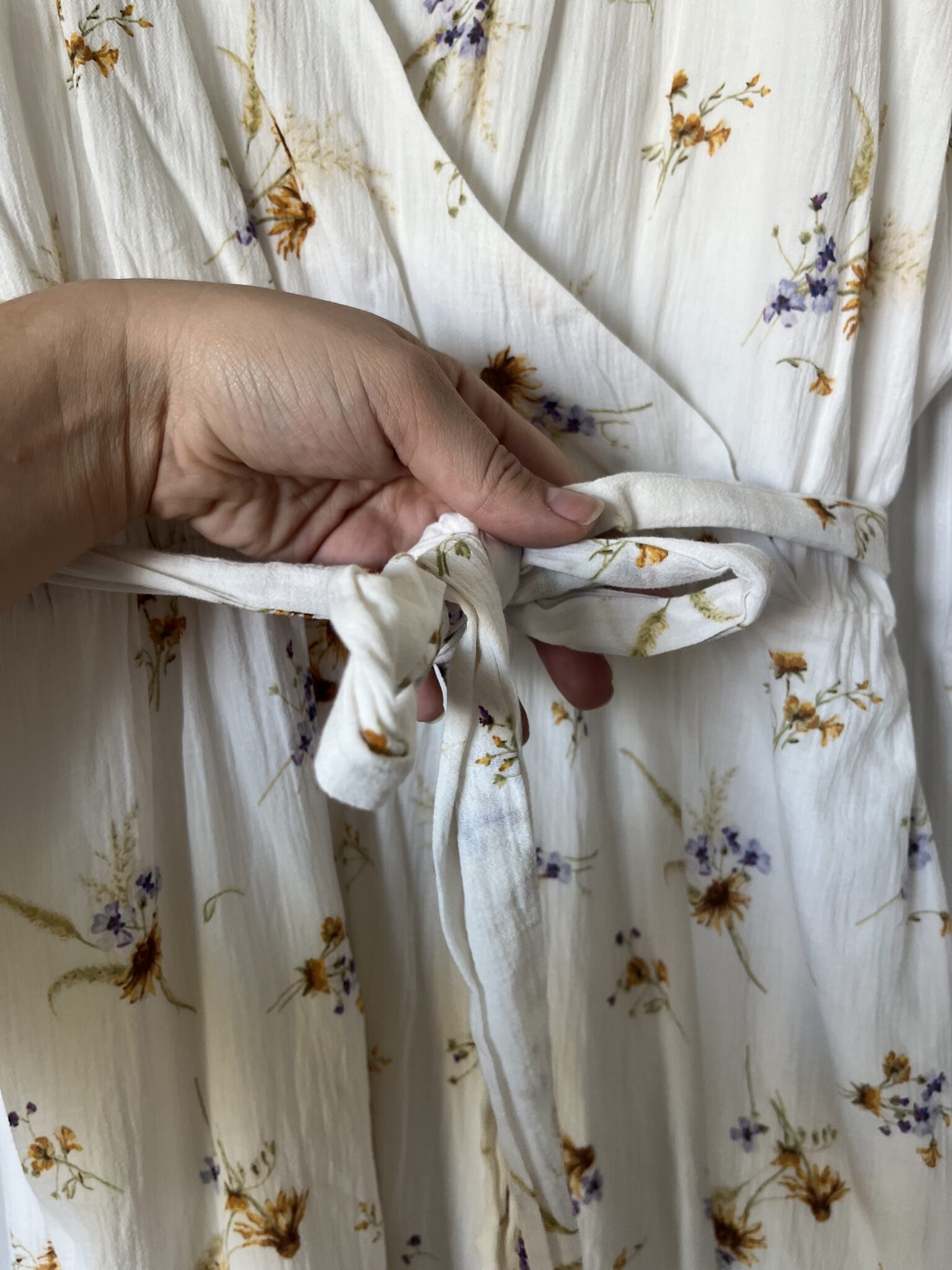 Image for H&M floral maxi dress size L