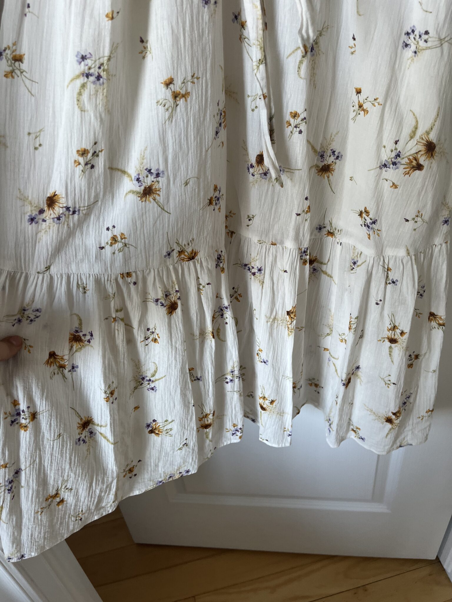 Image for H&M floral maxi dress size L