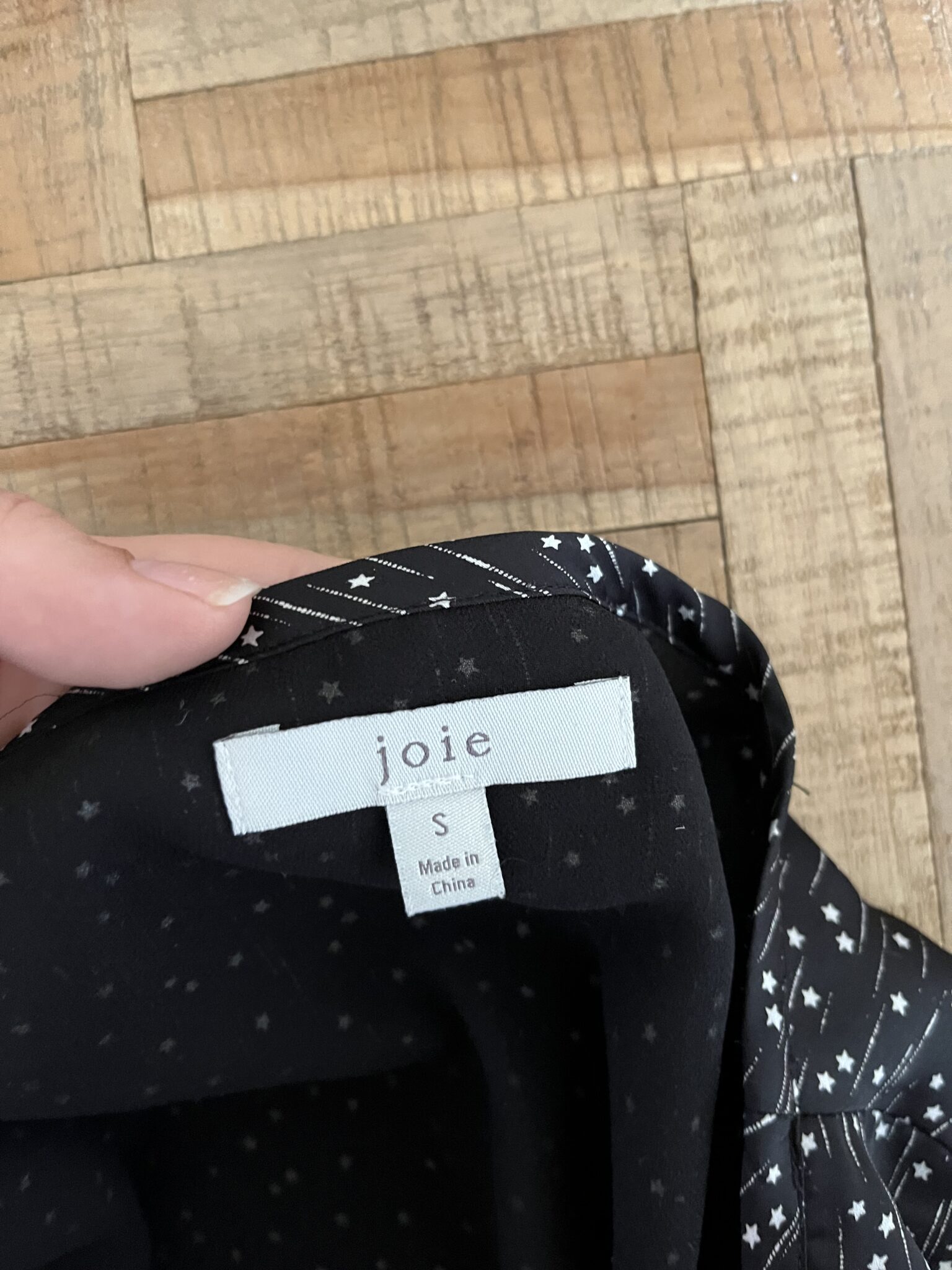 Image for Joie dress size S star pattern
