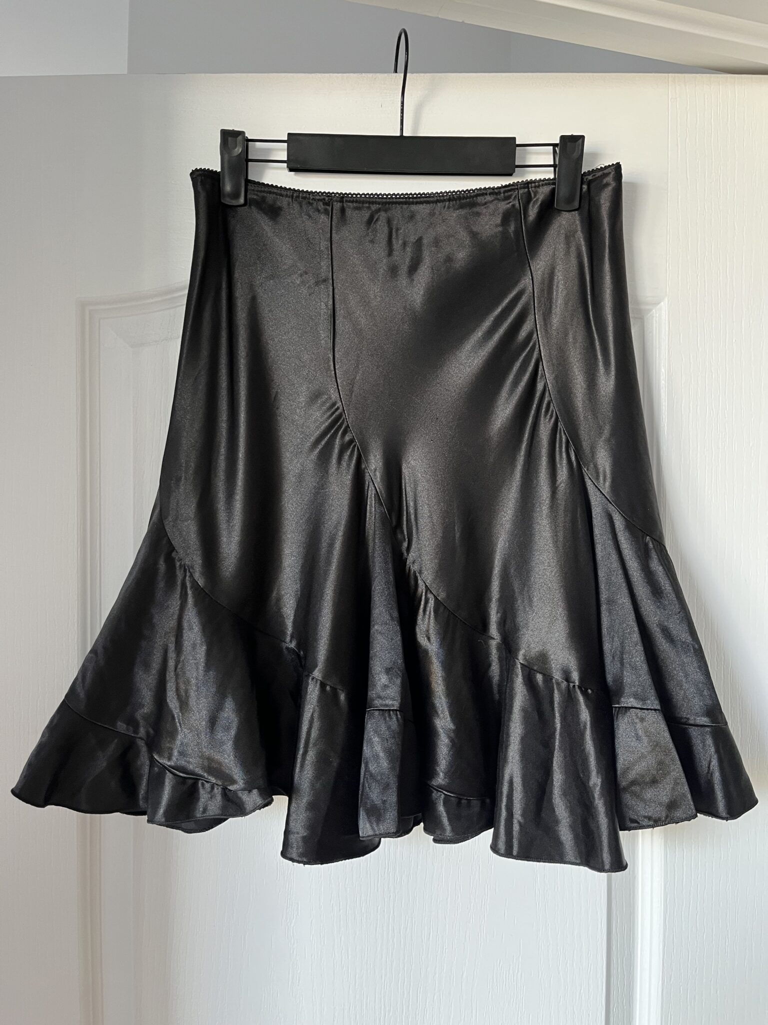 Featured image for Limité black vintage skirt with ruffles