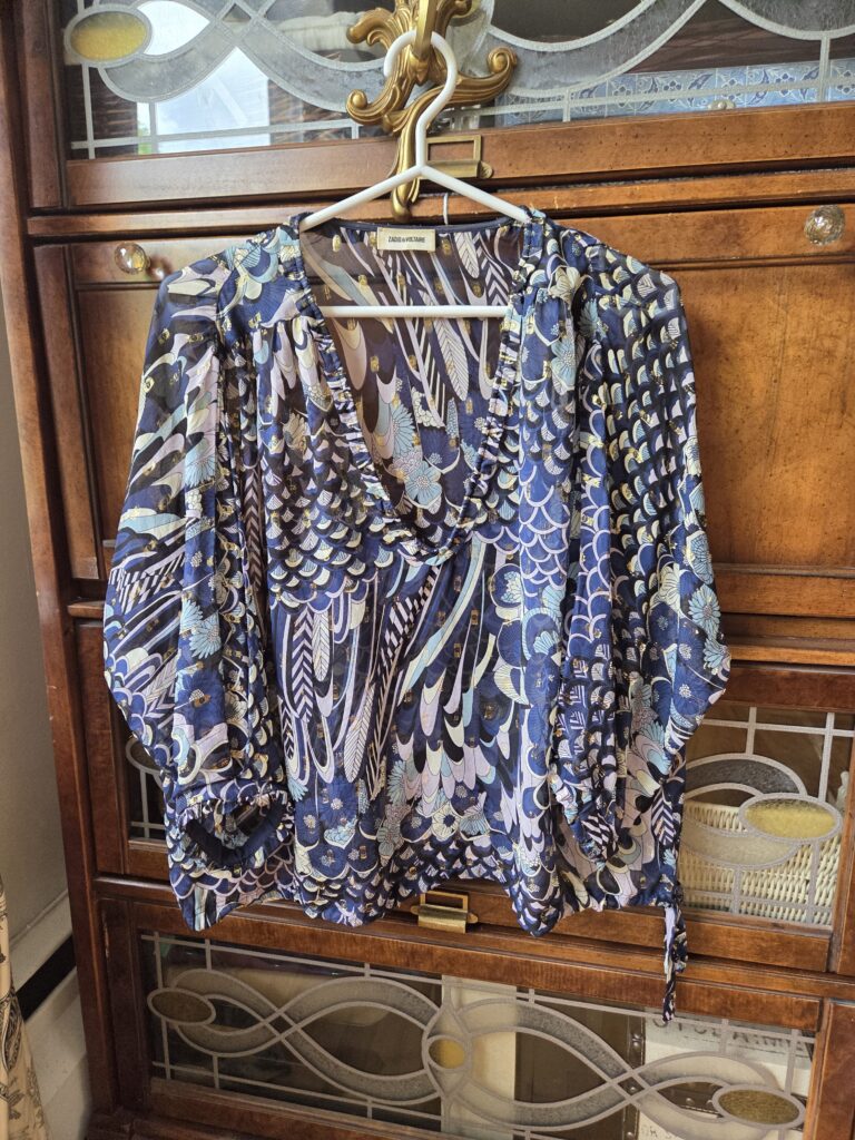 Featured image for Zadig et Voltaire-Superb V-neck blouse
