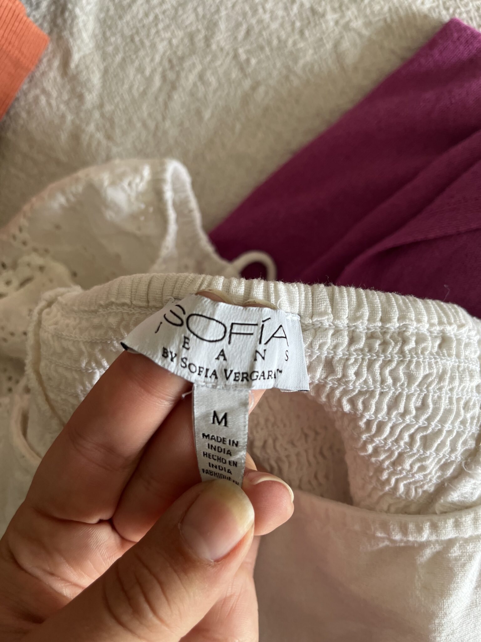 Image for Top Sofia Vergara Jeans white size M