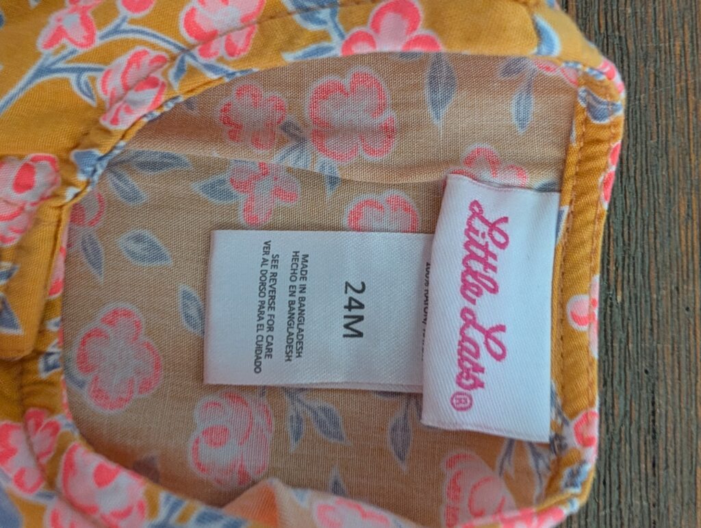 Image for Robe et bloomer 24 mois