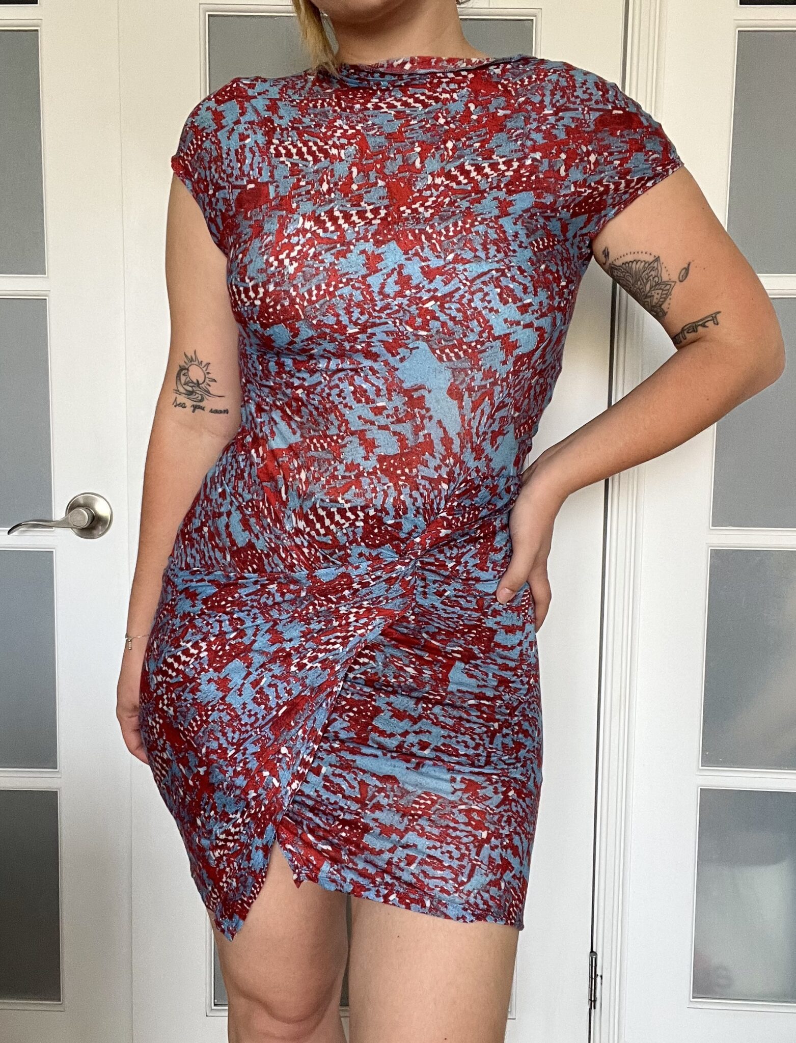 Featured image for See by Chloé patterned flowing dress