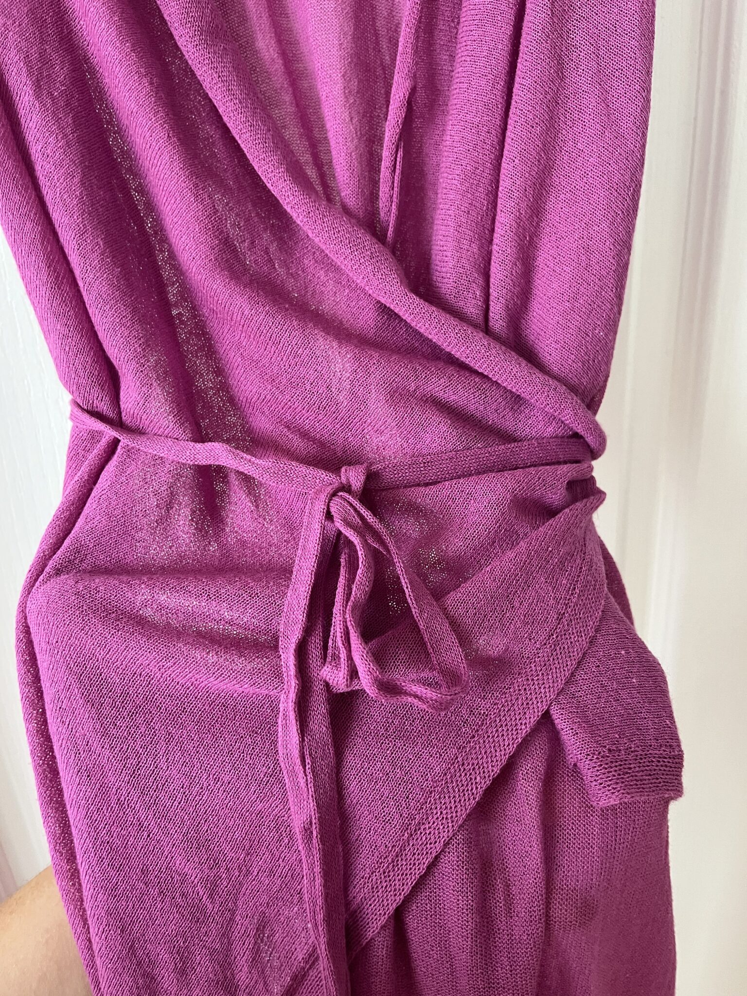 Image for Sarah Pacini violet pink cardigan size S