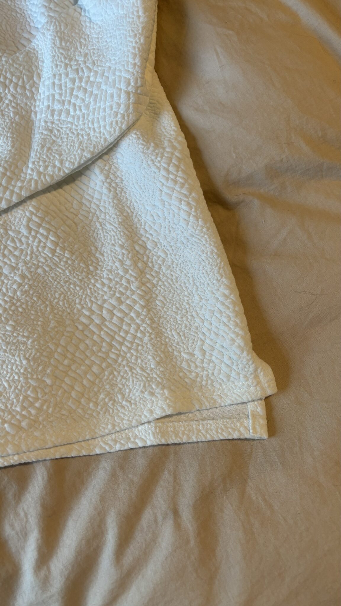 Image for Pull blanc texturé