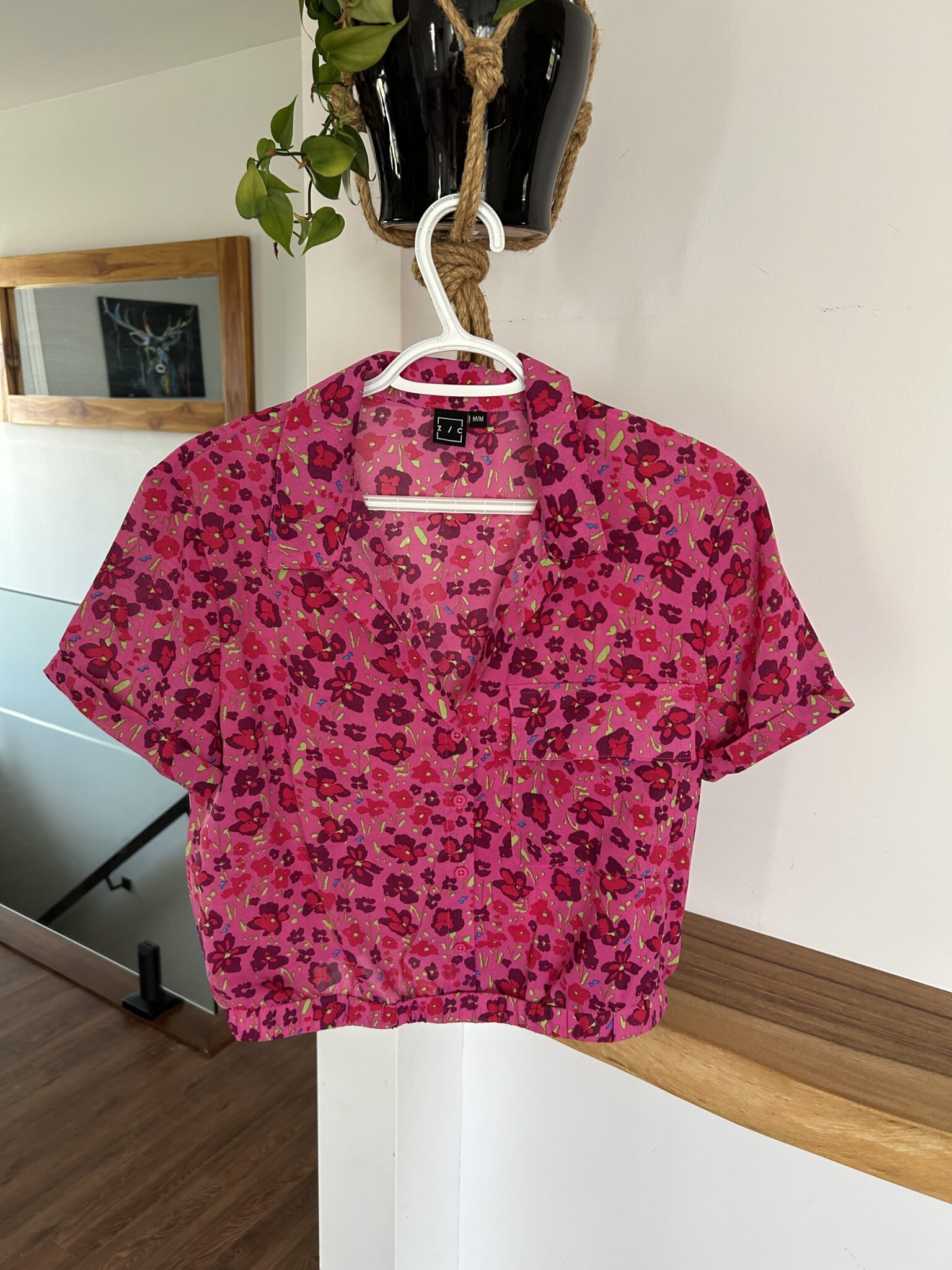 Featured image for Flowery top