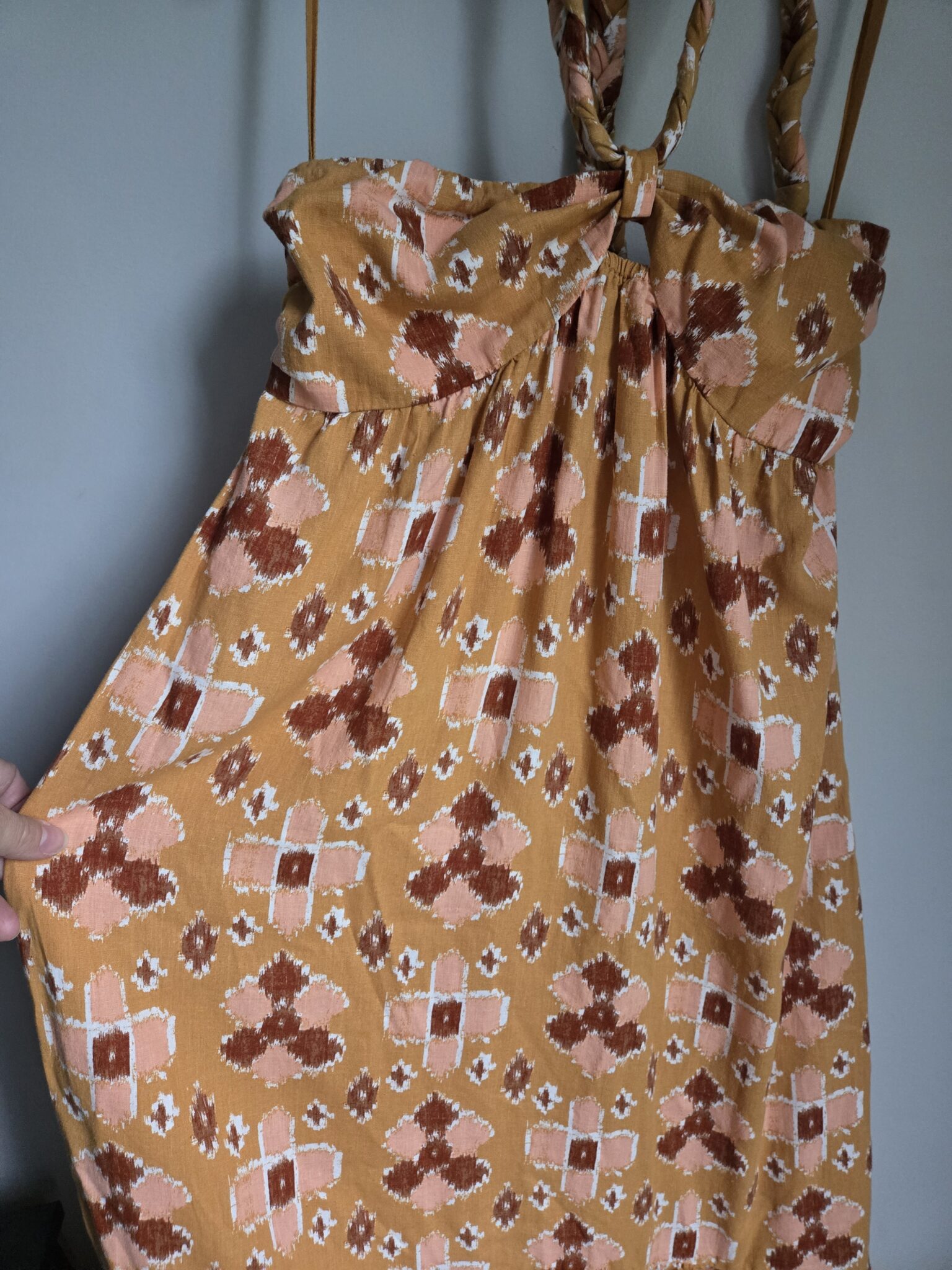 Featured image for Aerie linen blend halter dress - new