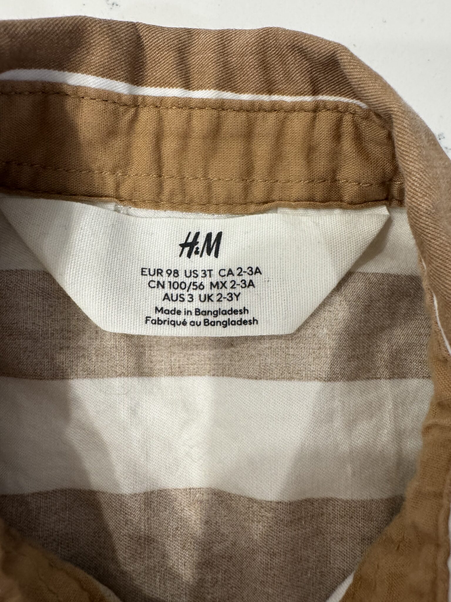 Image for 2-3 ans -Chemise HetM
