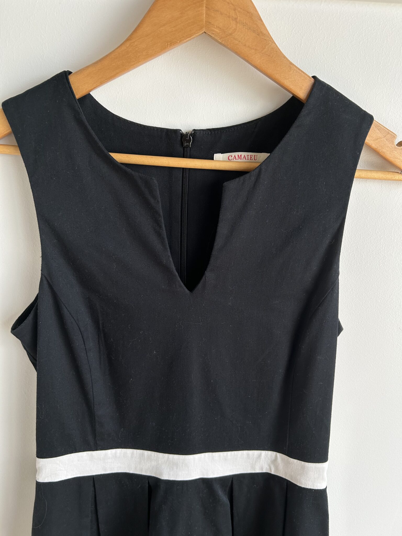 Image for Jolie robe en coton noir