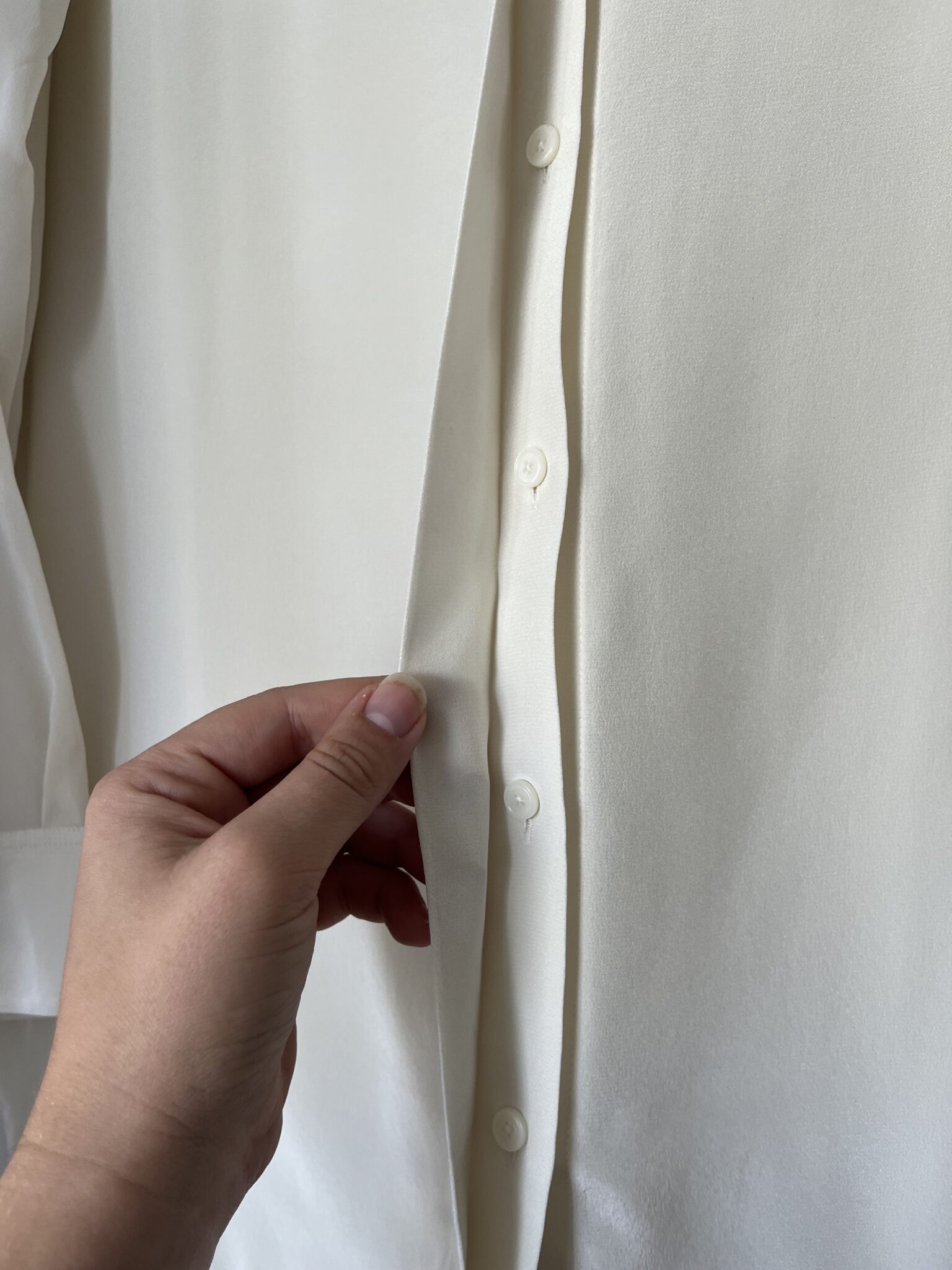 Image for Babaton 100% silk shirt size XS