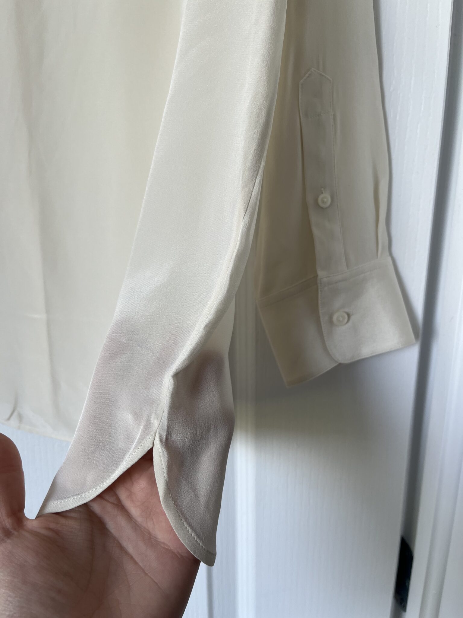 Image for Babaton 100% silk shirt size XS