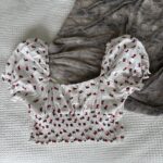 Thumbnail for Zara short-sleeved top with cherry motif