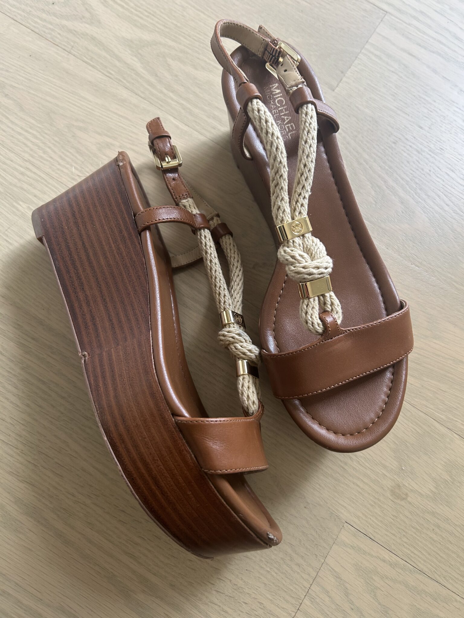 Image for Sandales cuir véritable Micheals Kors