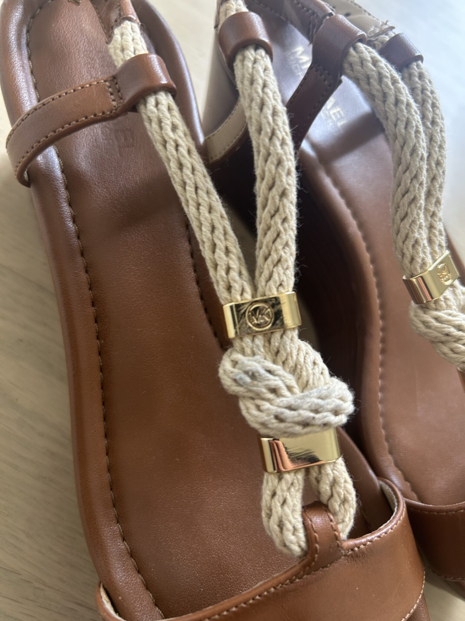 Image for Sandales cuir véritable Micheals Kors