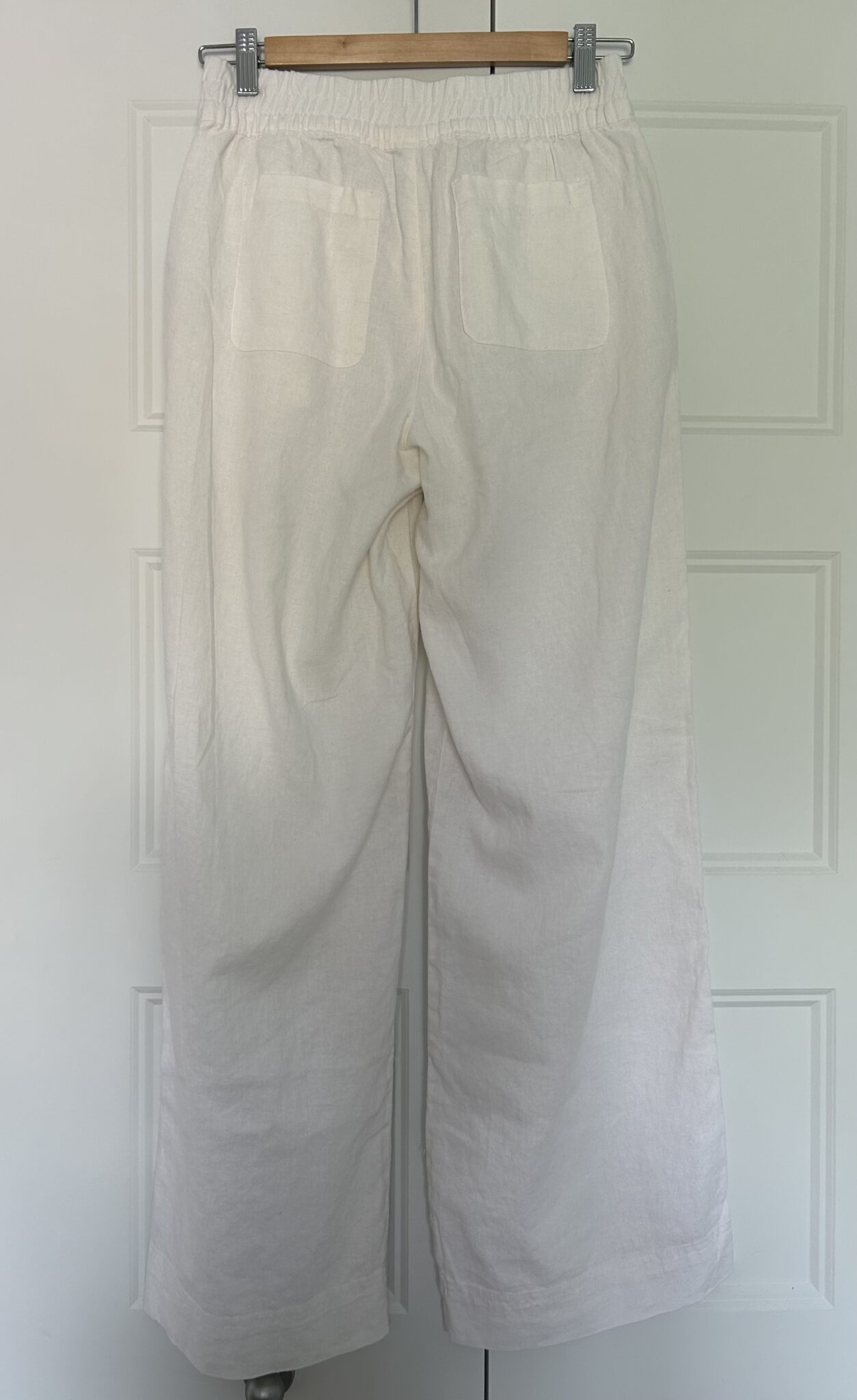 Image for Pantalon en lin blanc Old Navy