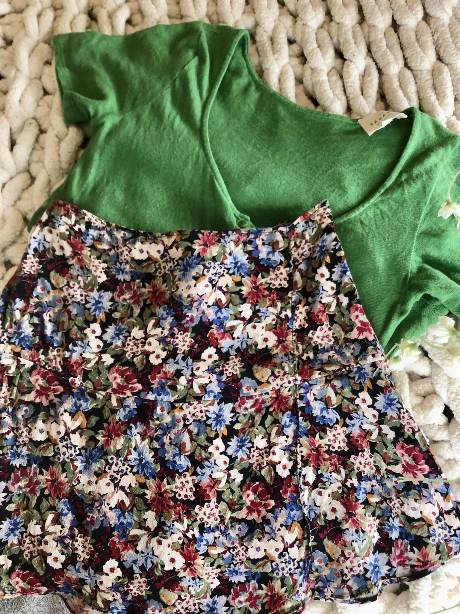 Image for Culotte skirt Nour