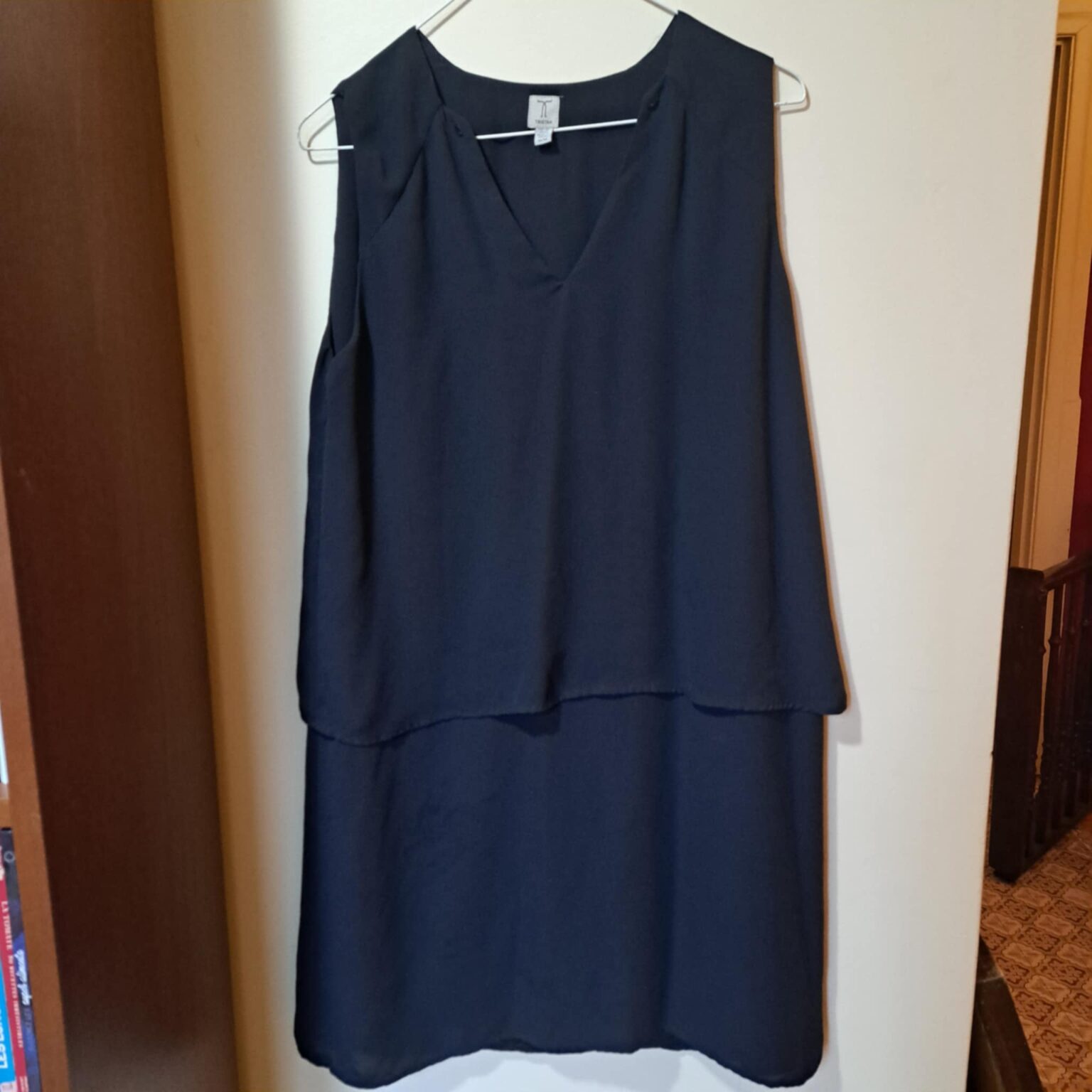 Featured image for Robe bleu marine Tristan Taille M - à porter aussi en tunique !