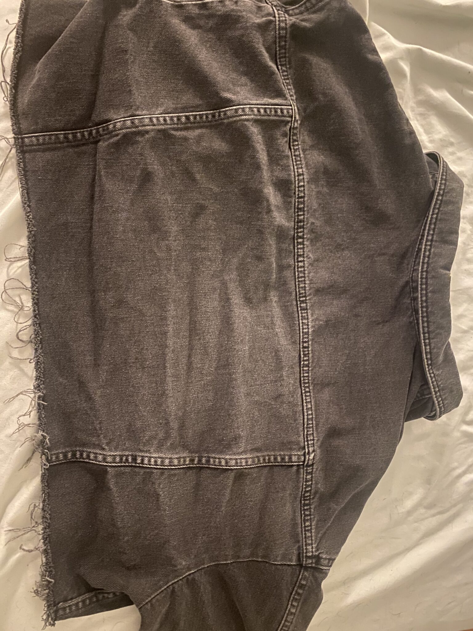 Image for Veste jeans CROP TOP  effet déchiré