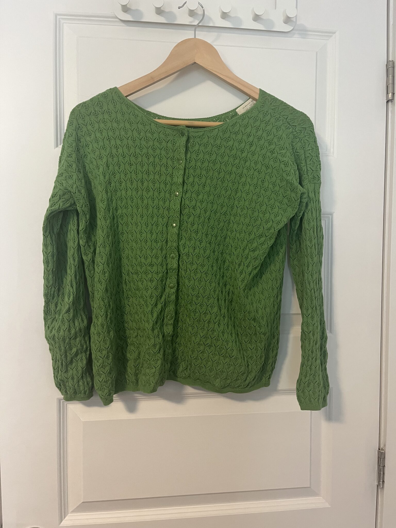 Image for Cardigan Sézane Adéla vert