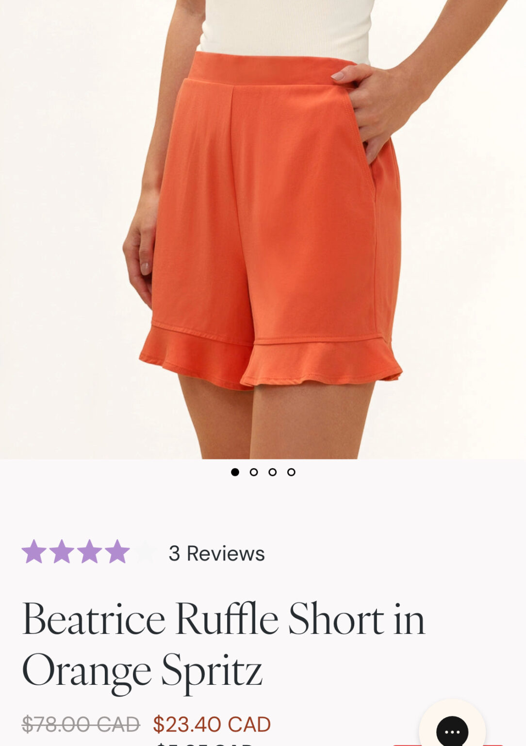 Image for Shorts à taille haute FromRachel