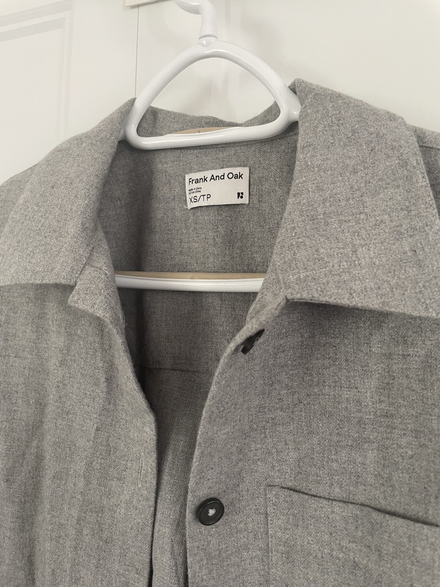 Image for Veste / chemise grise Frank and Oak