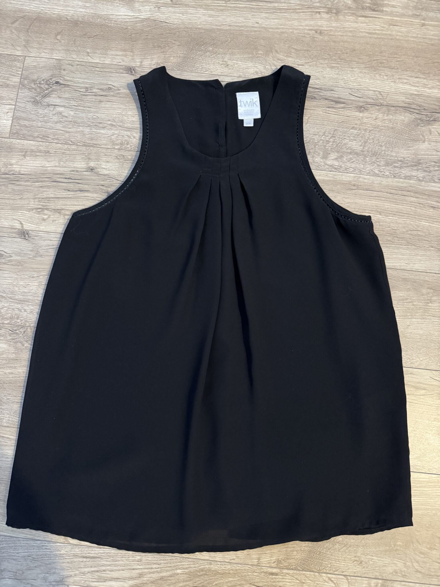 Featured image for Small - Cami fluide noir Twik