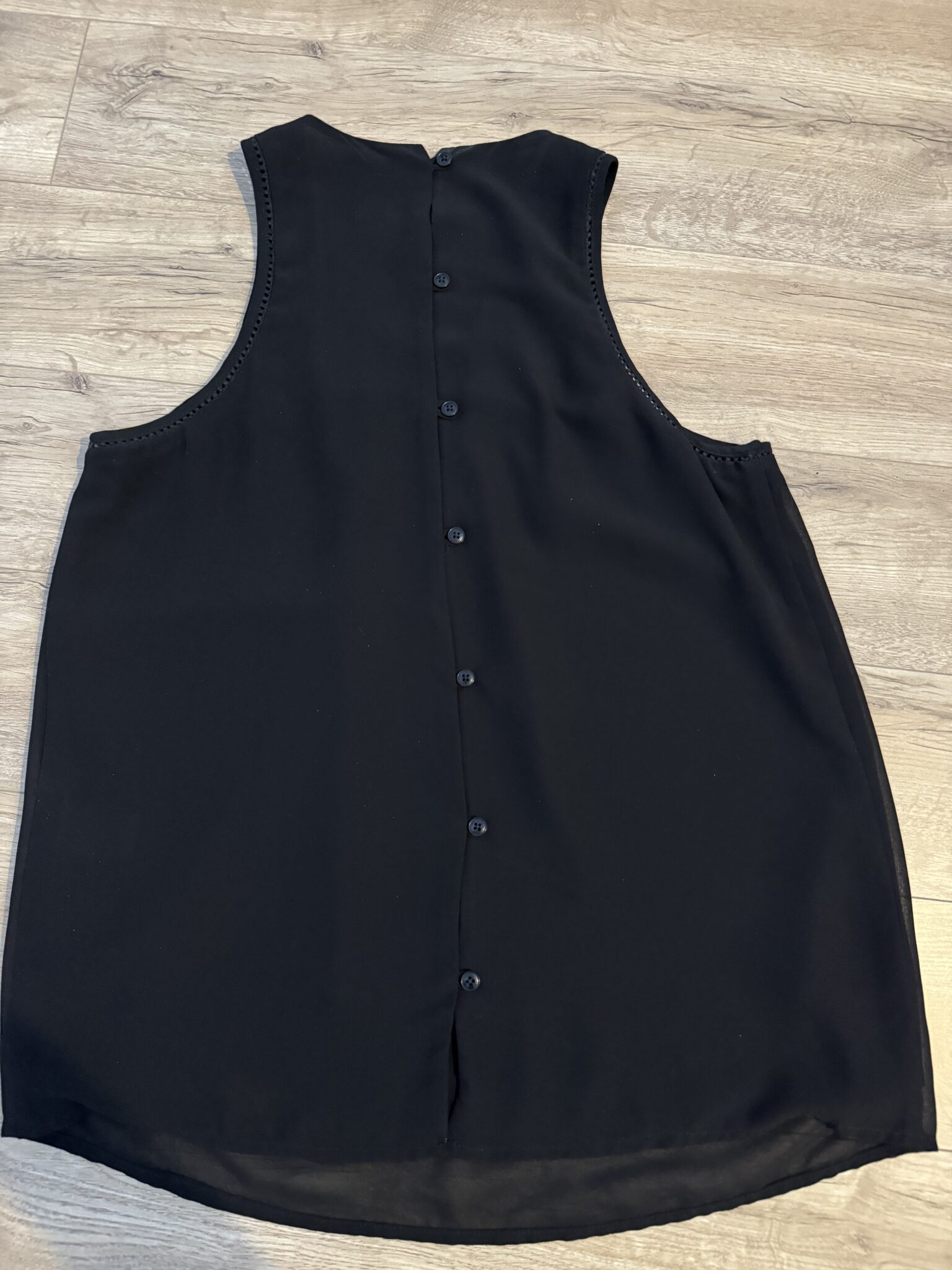 Image for Small - Cami fluide noir Twik