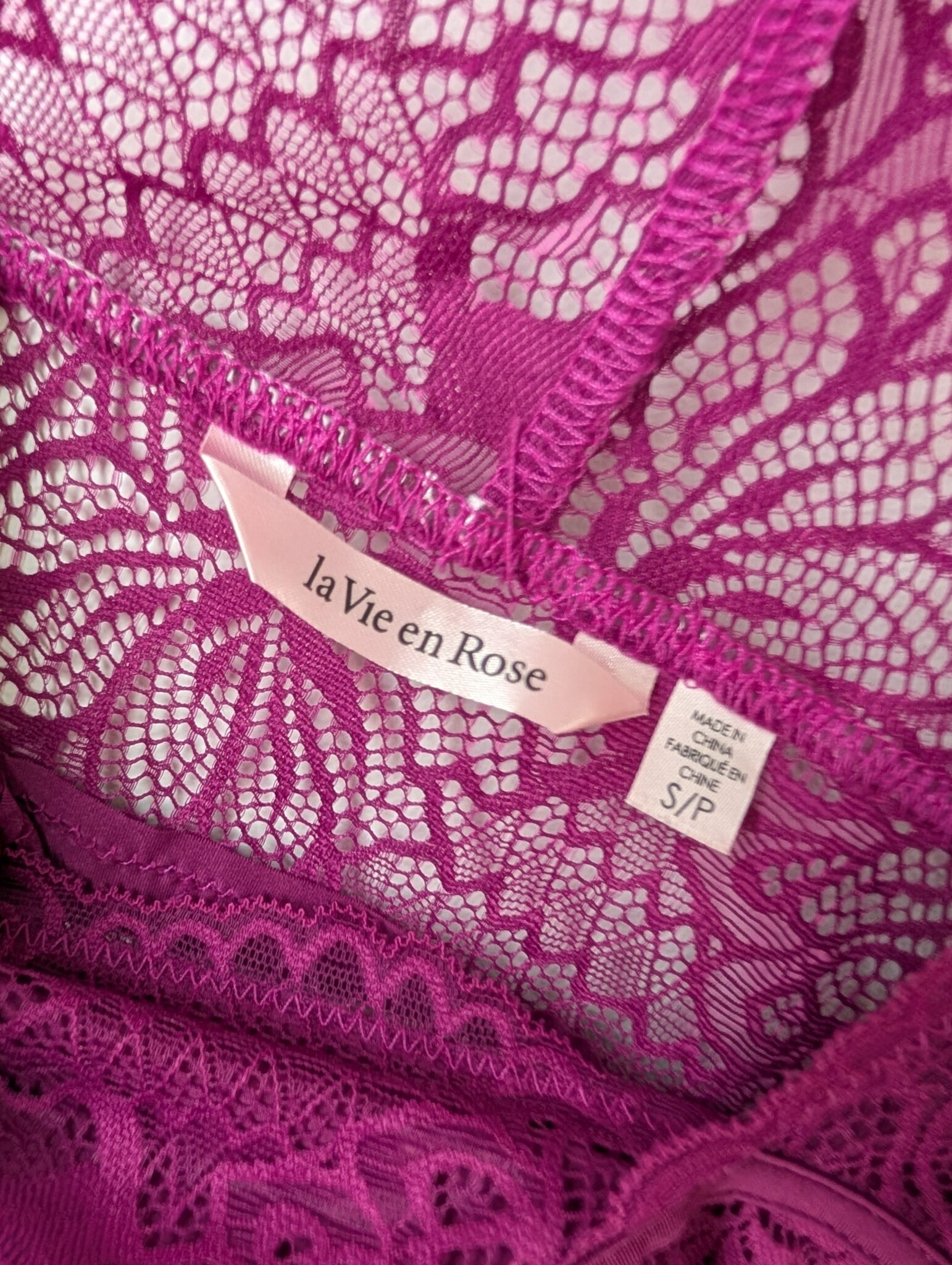 Image for Camisole la vie en rose