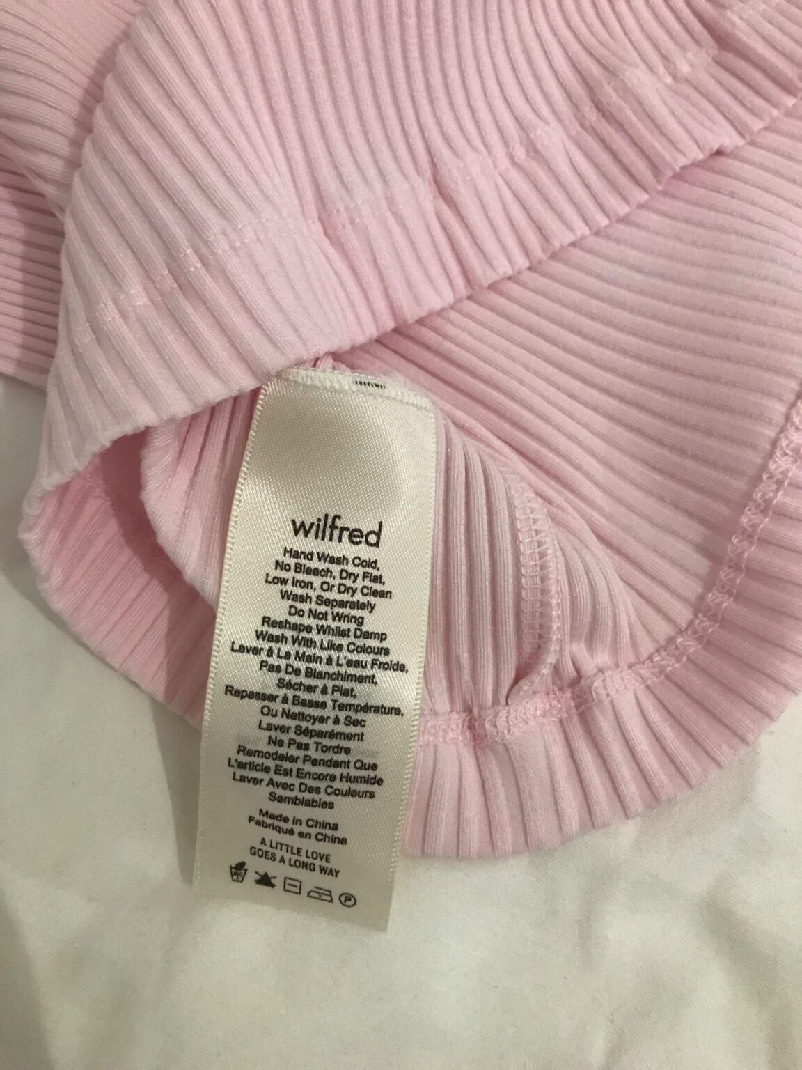 Image for Camisole Wilfred rose neuve