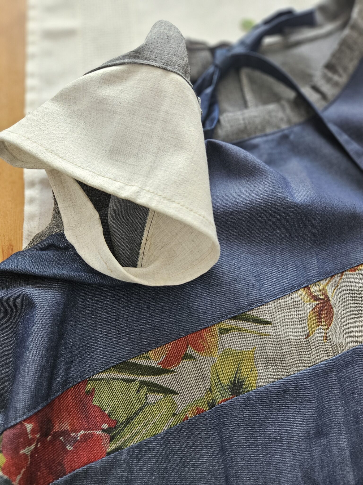 Image for Robe unique en lin (avec poches)