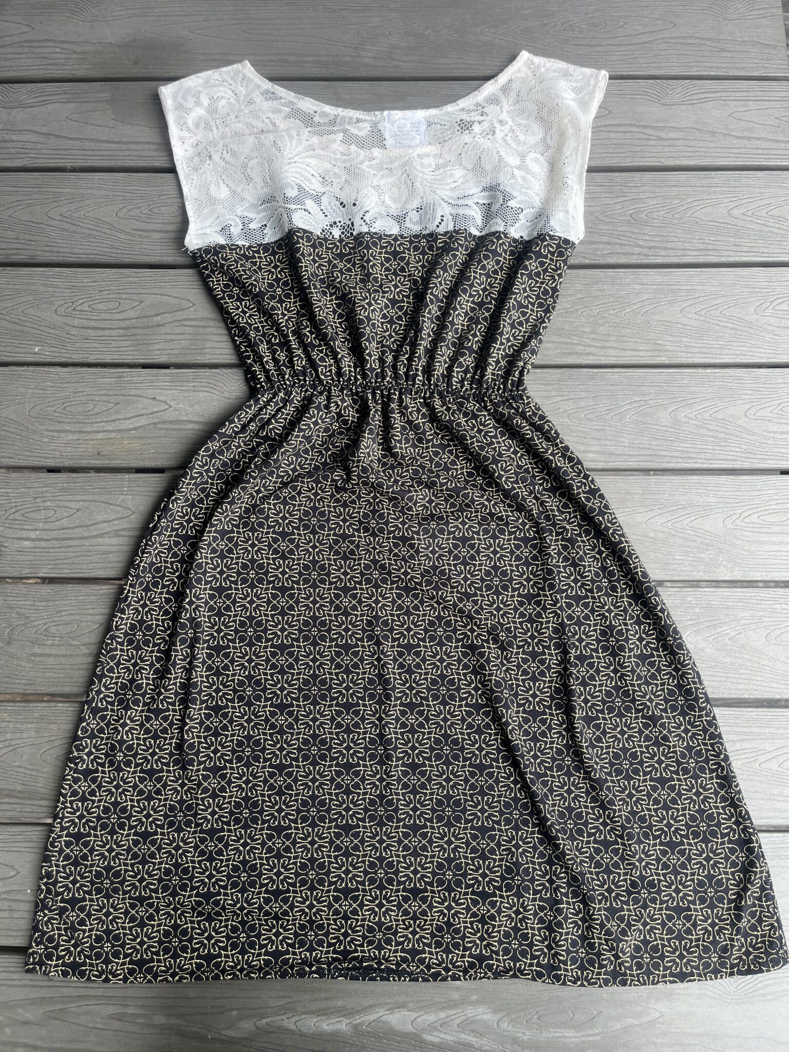 Image for Pineapple and banana small summer dress