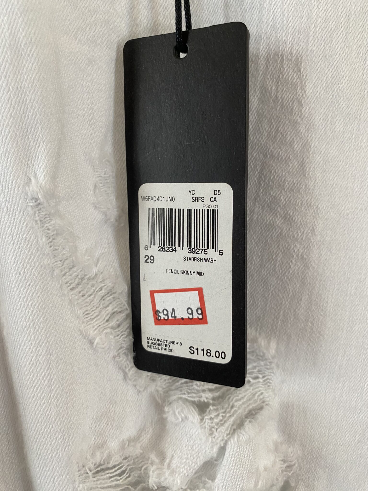 Image for Pantalon blanc Guess ***neuf***