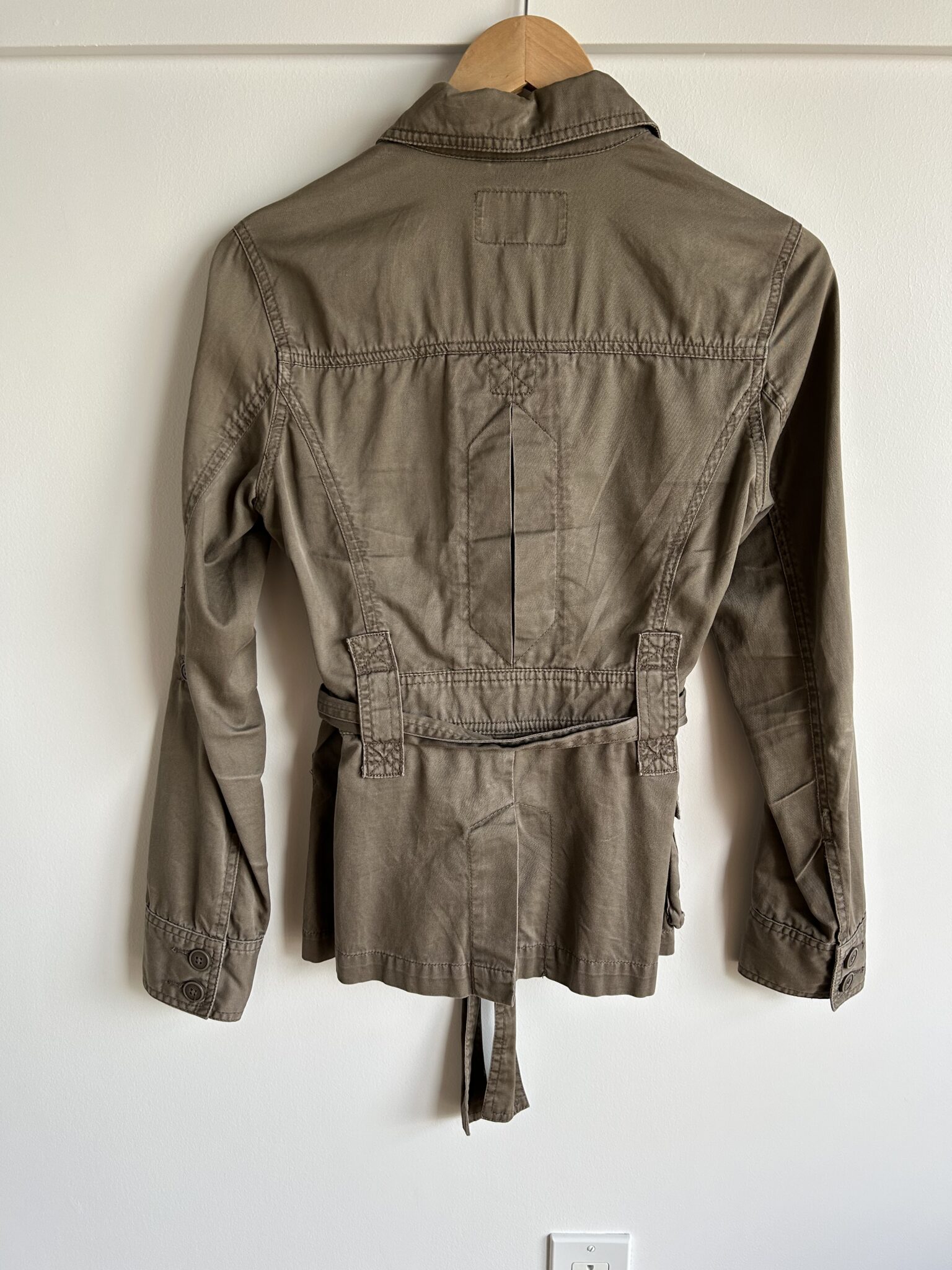 Image for Khaki safari jacket