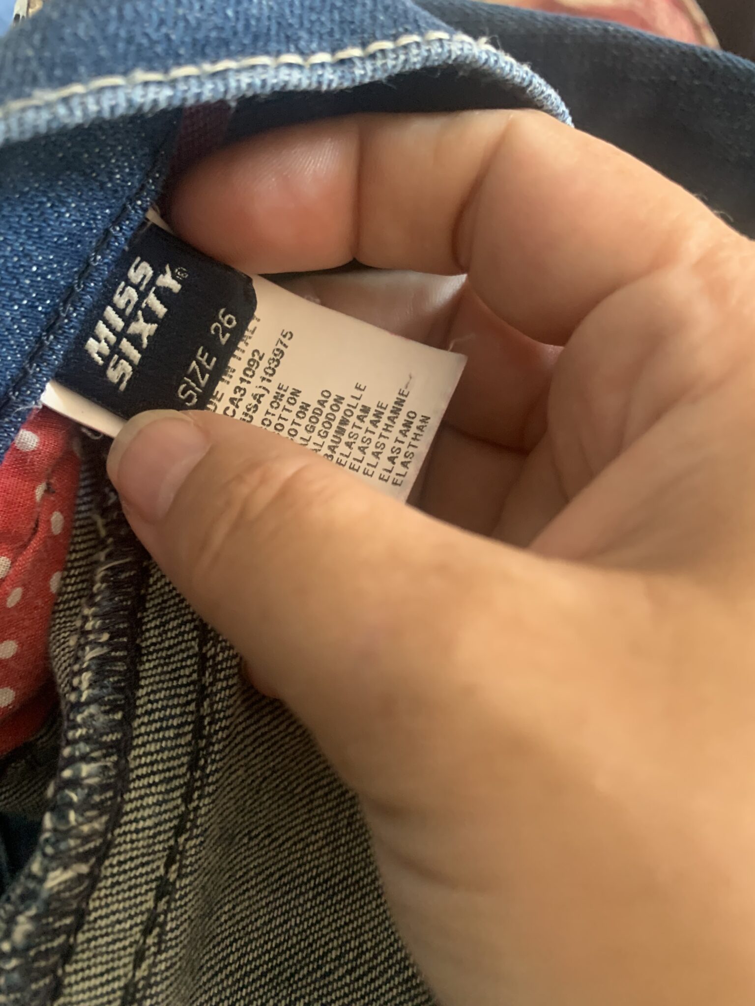 Image for Jeans taille 26 Miss Sixty
