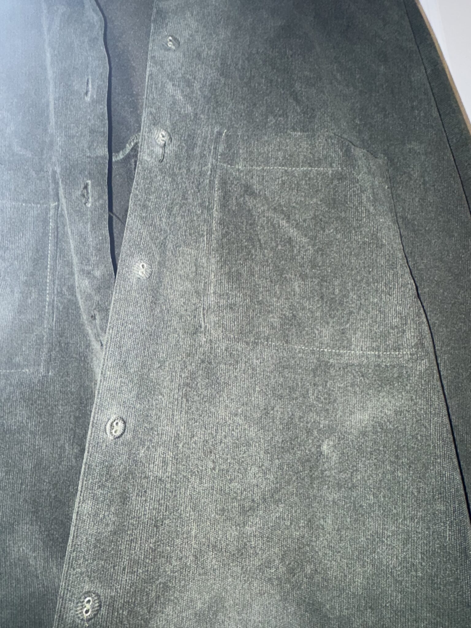 Image for Chemise style corduroy