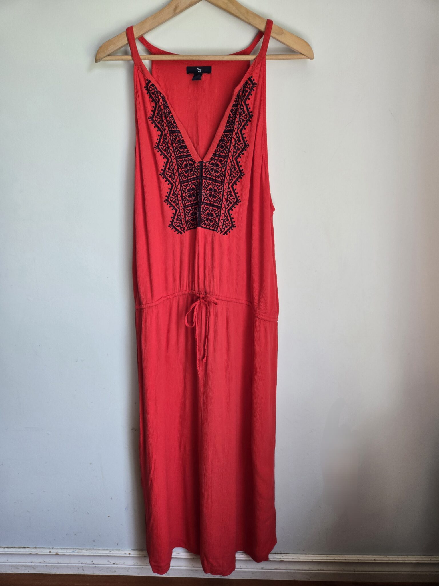 Featured image for Summer maxi dress with embroidery GAP