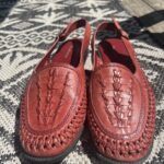 Thumbnail for Chaussure en cuir tressé