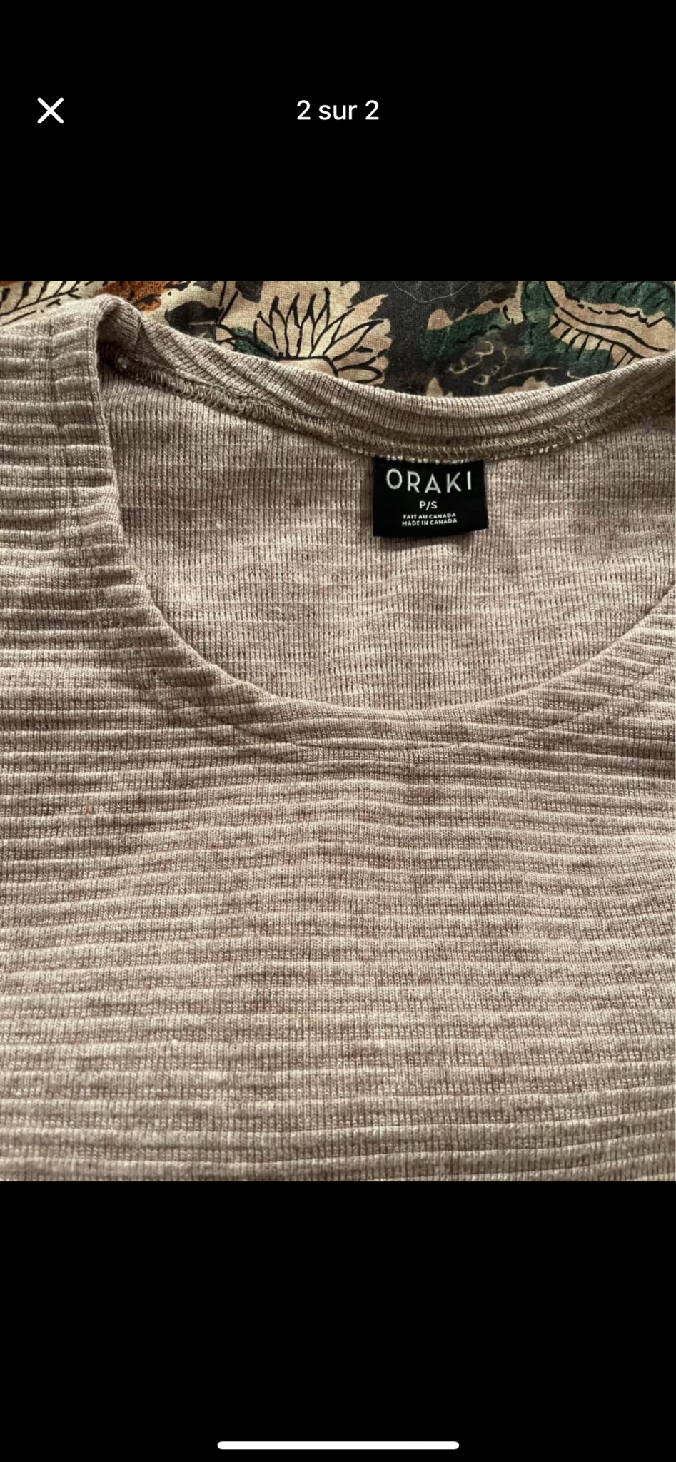 Image for Chandail Oraki Small (neuf)