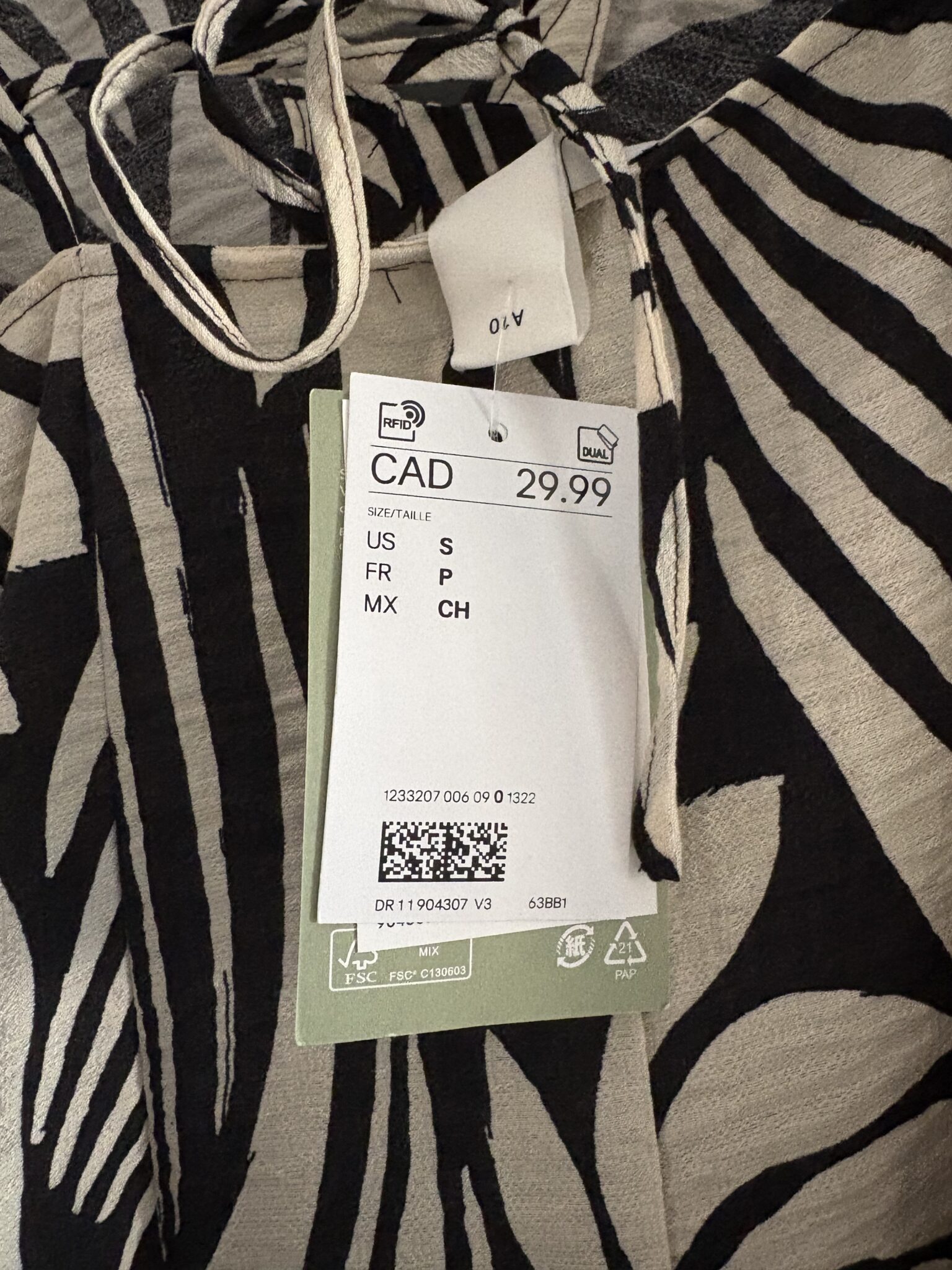 Image for Floral trapeze dress New with label