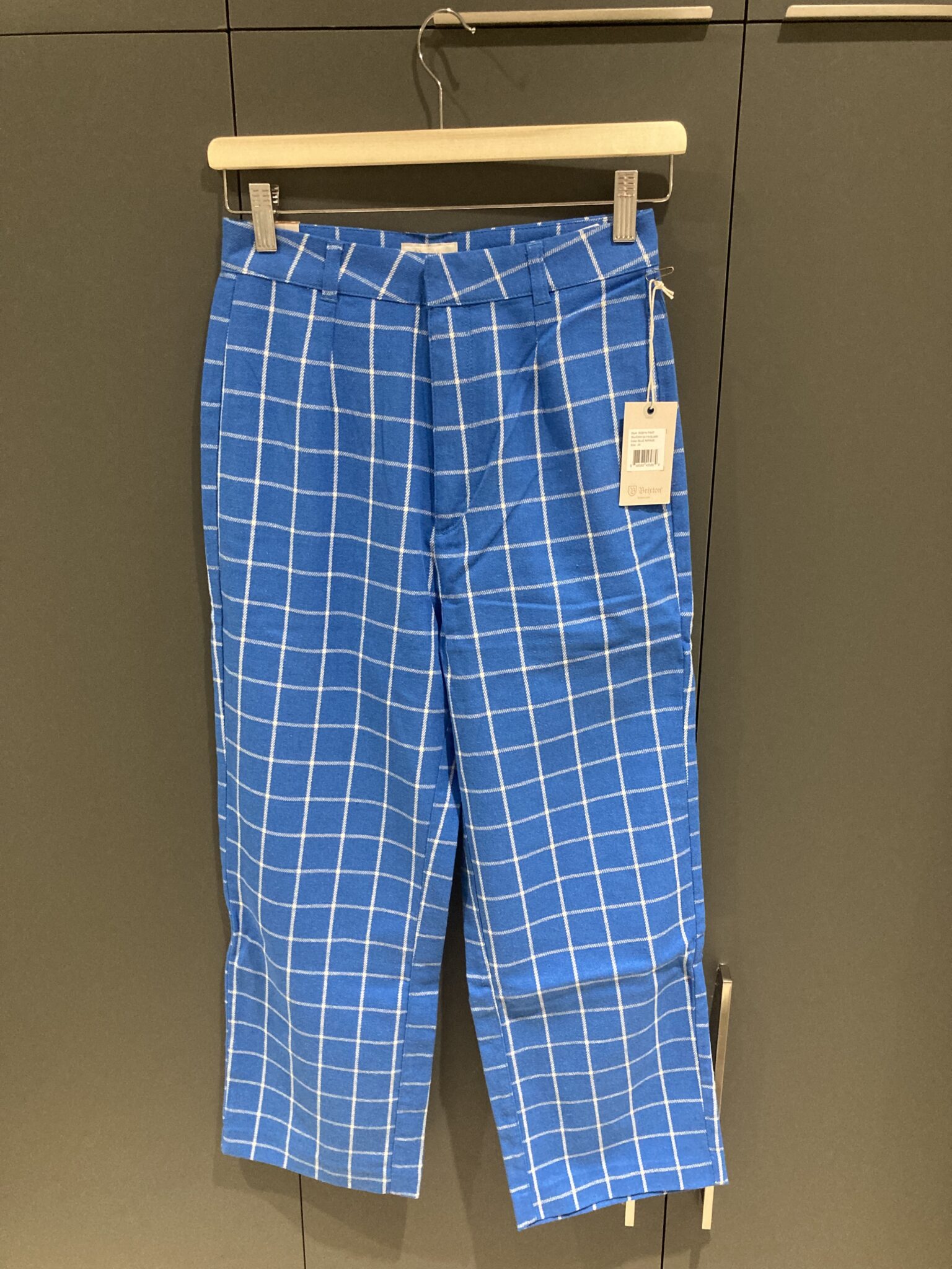 Image for Brixton Robyn checked trousers - New with label