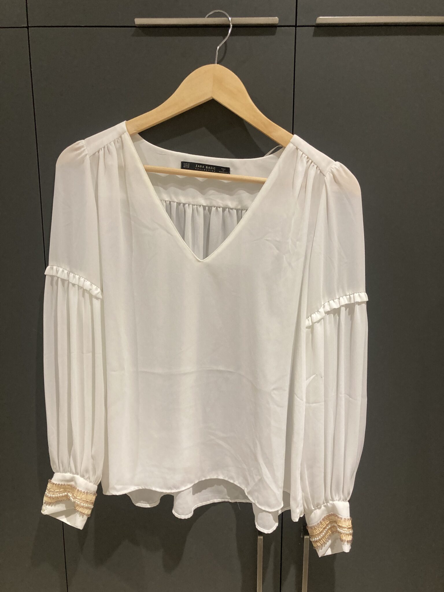 Featured image for White blouse Zara