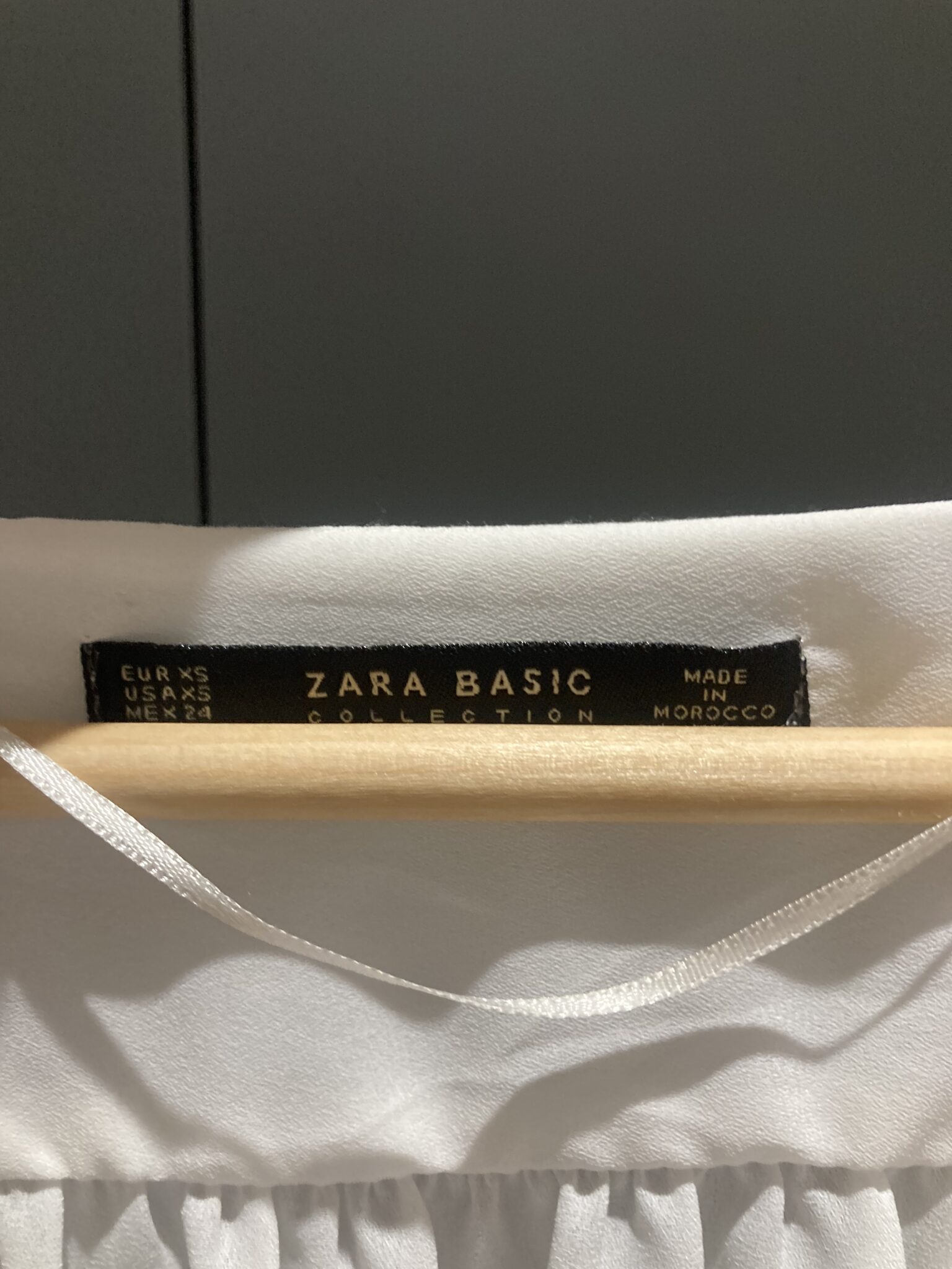 Image for White blouse Zara