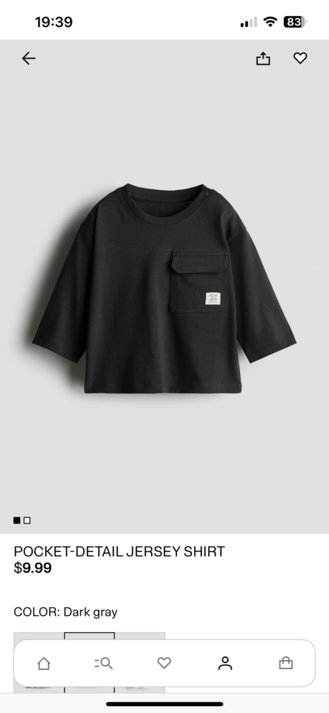 Image for Chandail léger, H&M, 18M