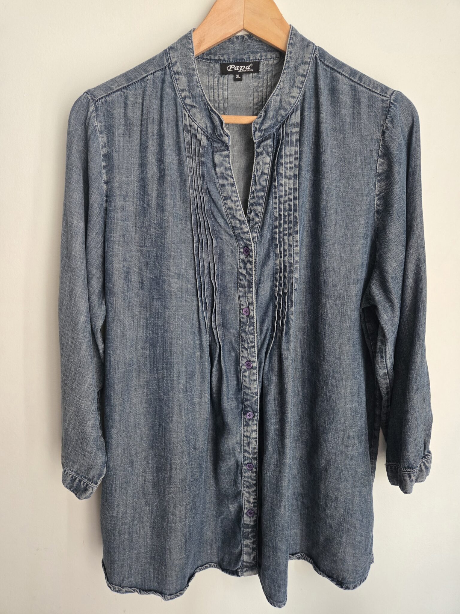 Featured image for Bohemian shirt in lyocell PAPA Vancouver