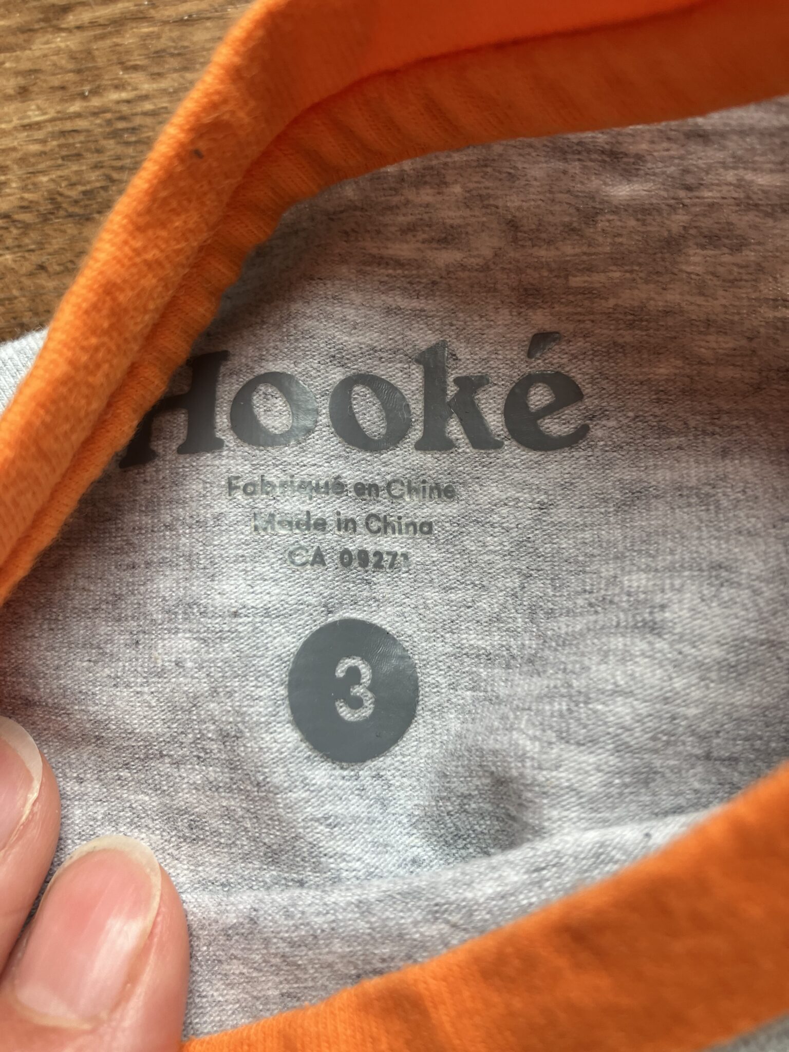 Image for Chandail Hooké 3 ans