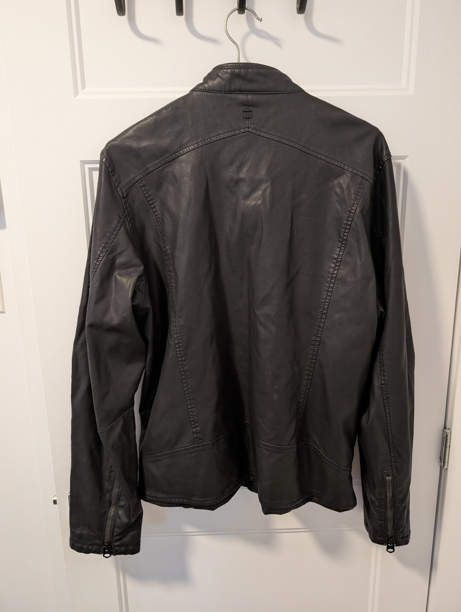 Image for G Star Raw/Veste en imitation de cuir Sz XL